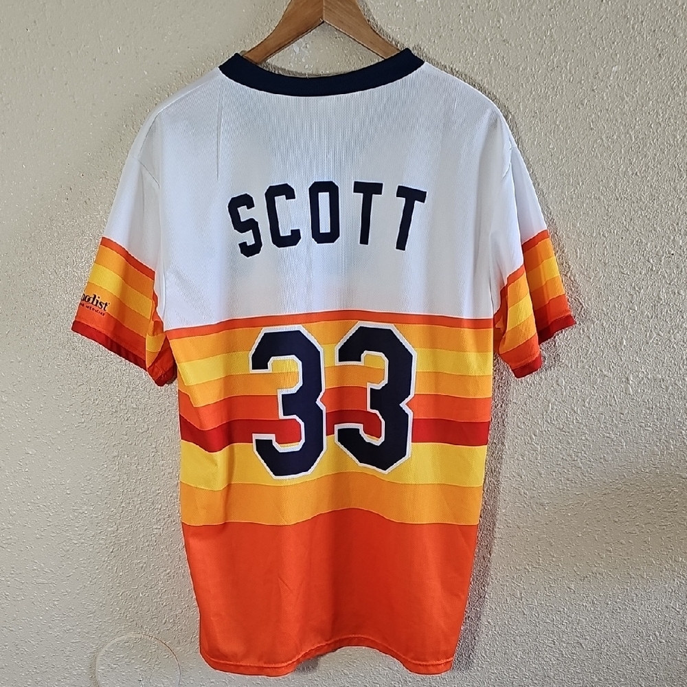 Houston Astros Mike Scott Jersey.
